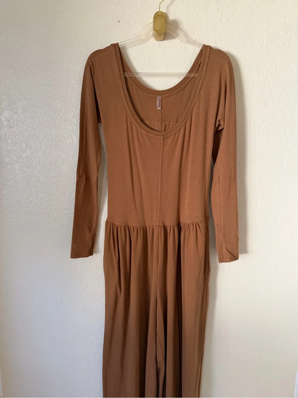 New free people FP movement Hot Shot Wide-Leg Onesie size M